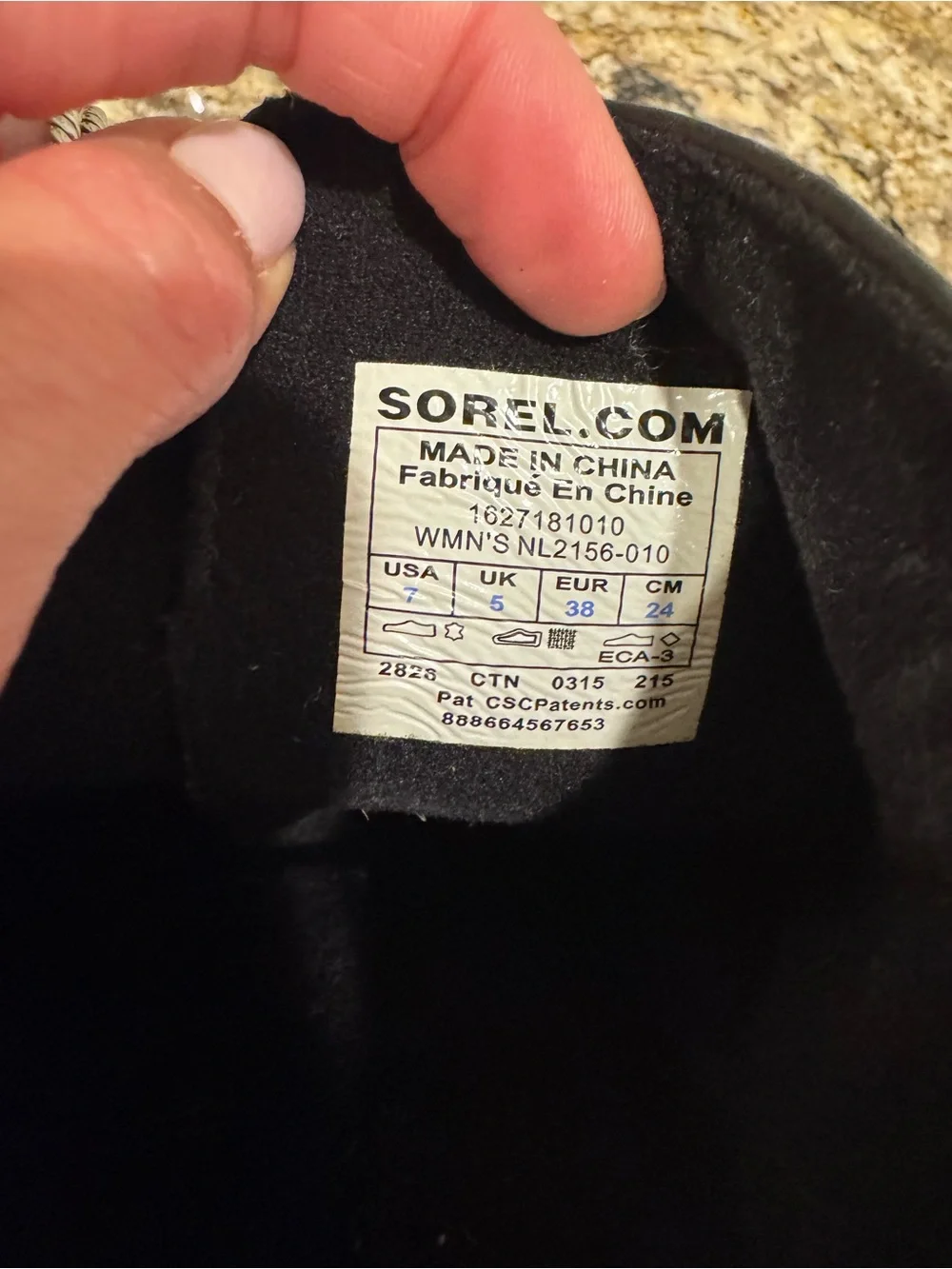 SOREL Lolla Black Waterproof Leather Buckle Ankle Boots Women’s 7
